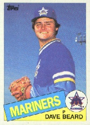 1985 Topps Baseball Cards      232     Dave Beard